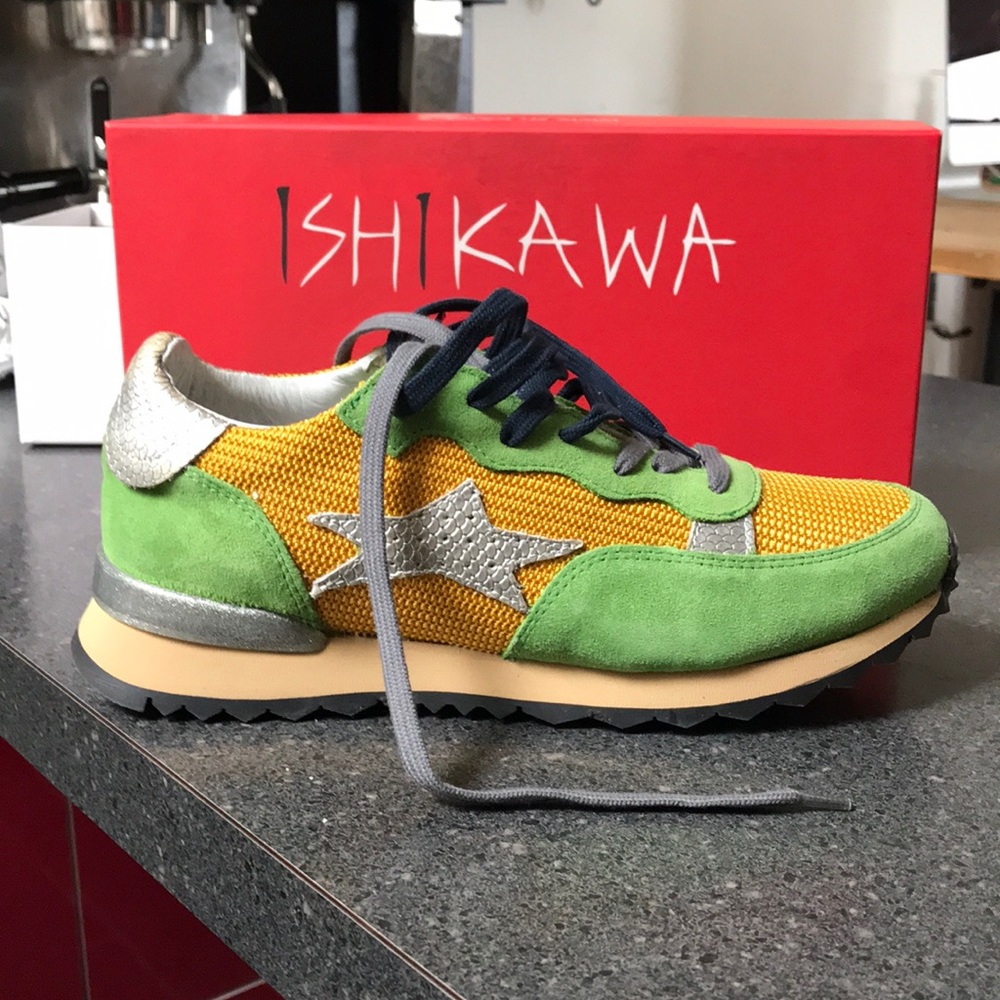 ISHIKAWA WOMENS SIZE EUR 39 Sneaker/size US 8-8.5